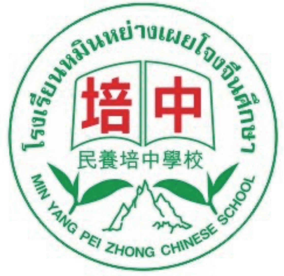 ตราสัญลักษณ์โรงเรียนหมินหย่างเผยโจงจีนศึกษา